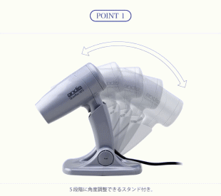 アンディスペット用ドライヤー　特徴1